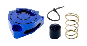 Hyundai Veloster Blow Off Valve Sound Plate - Torque Solution - Blue - `11-`27